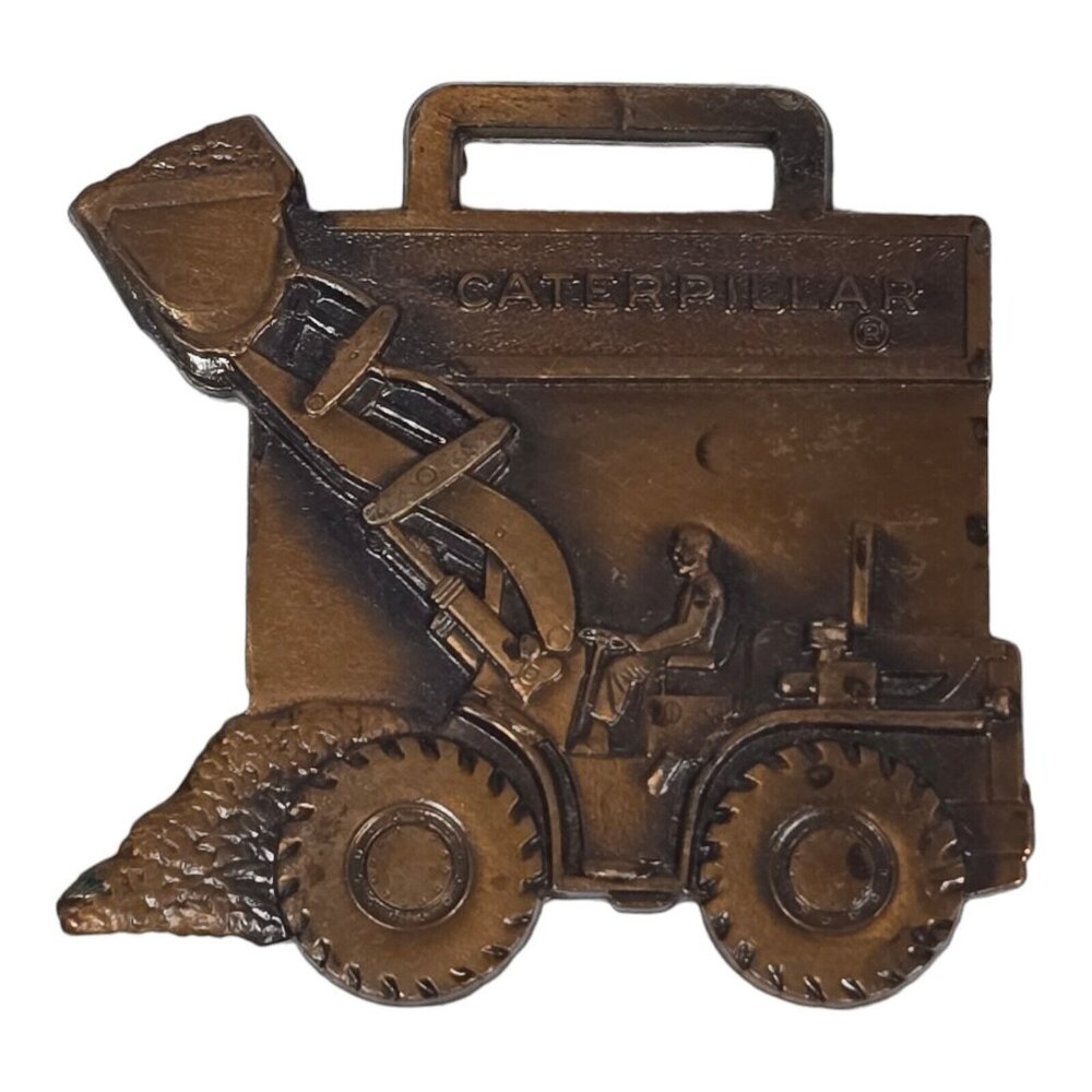 CAT Caterpillar Watch Fob Tractor Loader Copper Gibbs-Cook Des Moines Iowa